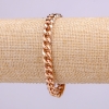 Brățară Xuping, grosime 7 mm, lungime 19 cm, placare cu aur