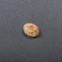 Cabochon din jasper heliotrop 20x15 mm