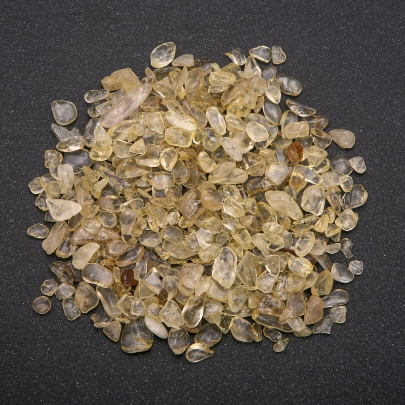 Cioburi de citrin fără gaură, 7 mm (+/-), fațetate, 100 g