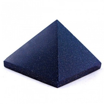 Piramidă suvenir Aventurin sintetic, Noaptea Cairo presat, înălțime (±)37 mm, lungime (±)30 mm