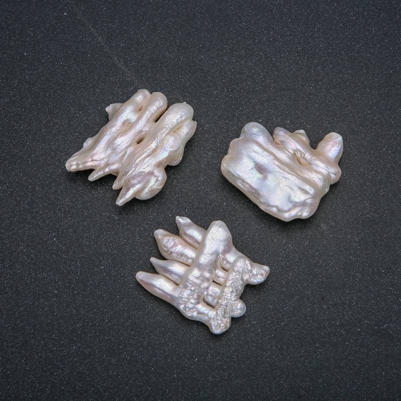 Perle baroce – 3×3,5 cm, gaură trecătoare, preț pentru 1 bucată