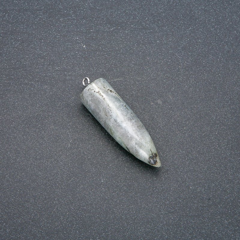 Pandantiv- pendul din labradorit, piatră, 13x40x45 mm (+/-)