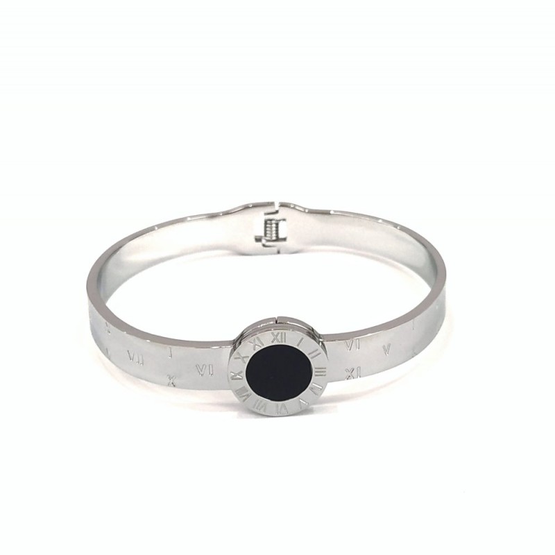 Brățară Xuping Rodiu, grosime 8 mm + -, diametru 63x54 cm +