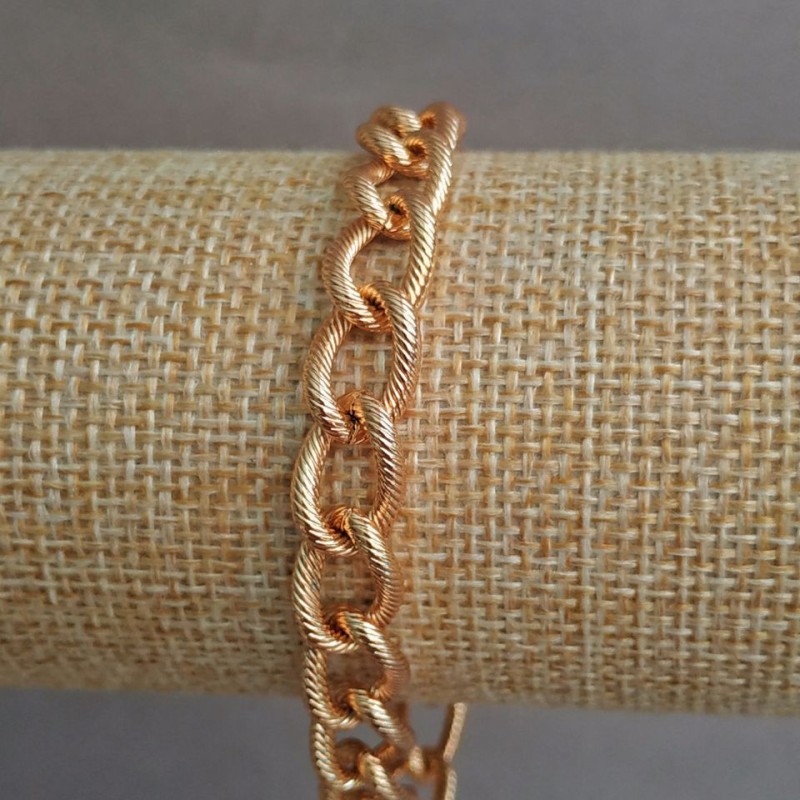 Brățară Xuping placare cu aur 18K, lungime 19 cm, grosime 8,5 mm+