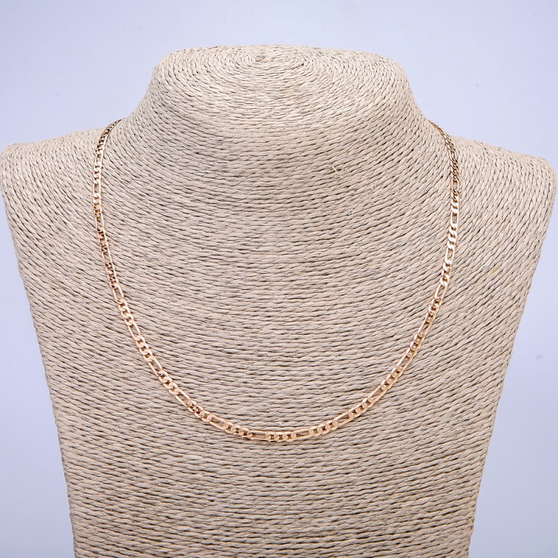 Lanț Xuping placat cu aur 18K, grosime 3 mm, lungime 50 cm