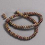 Mărgele pe șnur din jasper natural, diametrul 6×4 mm, lungime 39 cm +