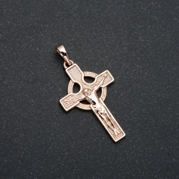 Pandantiv Xuping placare cu aur 18K, Cruce, diametrul 35×18 mm +