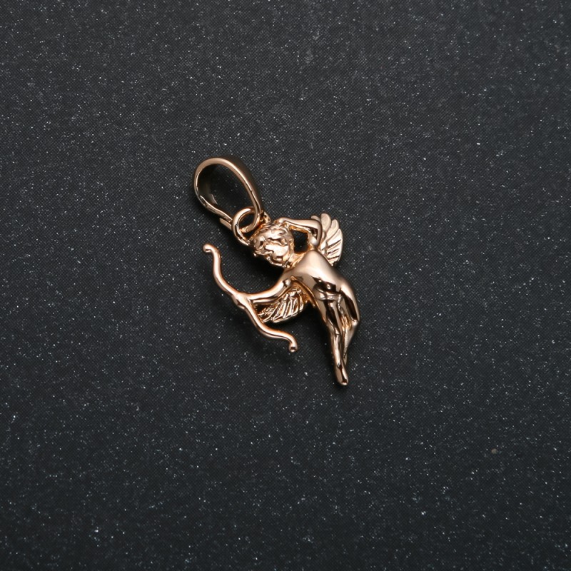 Pandantiv Xuping placare cu aur 18K Cupidon, diametrul 20x13 mm +