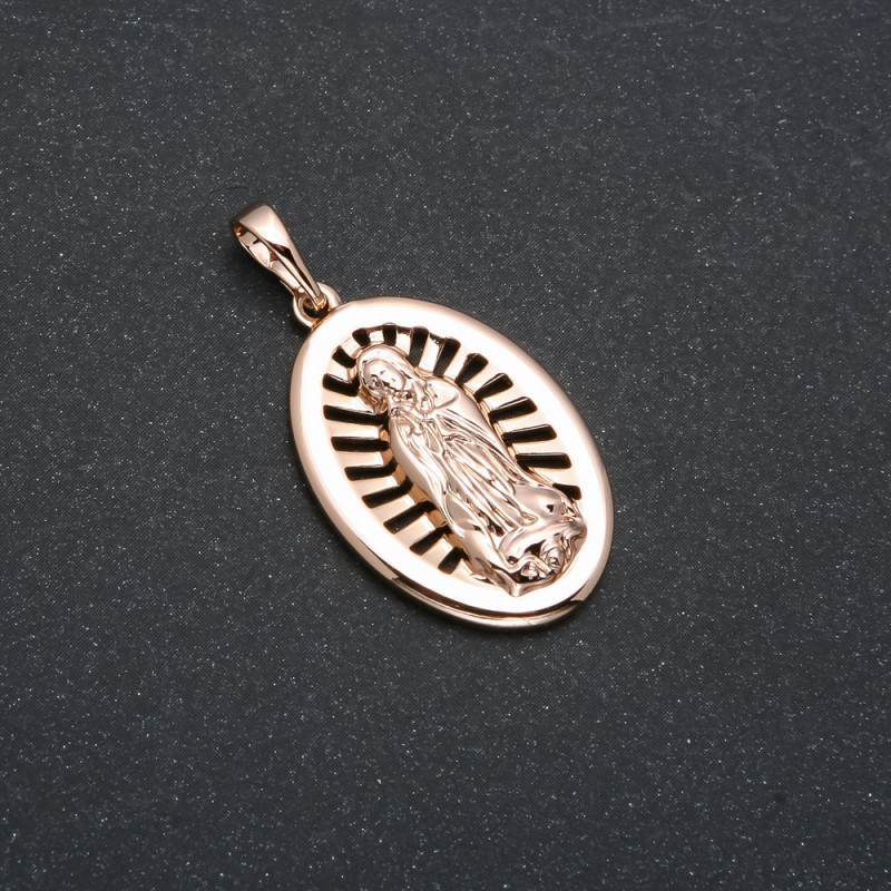Pandant Xuping placare cu aur 18K Icoană, diametrul 34x18 mm +