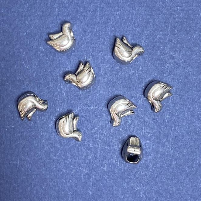 Mărgea Pandora albastră 8x10mm, diametrul 5 mm, fațetat, 20 g, +/-14 buc