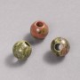 Mărgea Pandora din jasper Unakit 16x14 mm