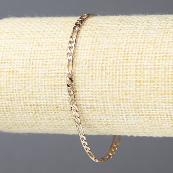 Brățară Xuping placată cu aur 18K, grosime 3,5 mm, lungime 19 cm