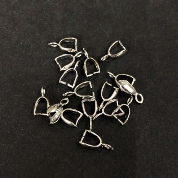Bază de pandantiv cu margine 12×3,5 mm, ambalare 17 bucăți ± 5 g