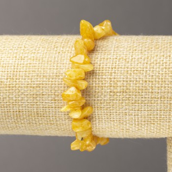 Браслет на гумці Кварц тонований крихта, діаметр 6(+-)мм