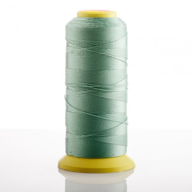 Fir bobină verde măslinie, diametrul 0,6 mm, din capron, pentru lucru manual, 500 m