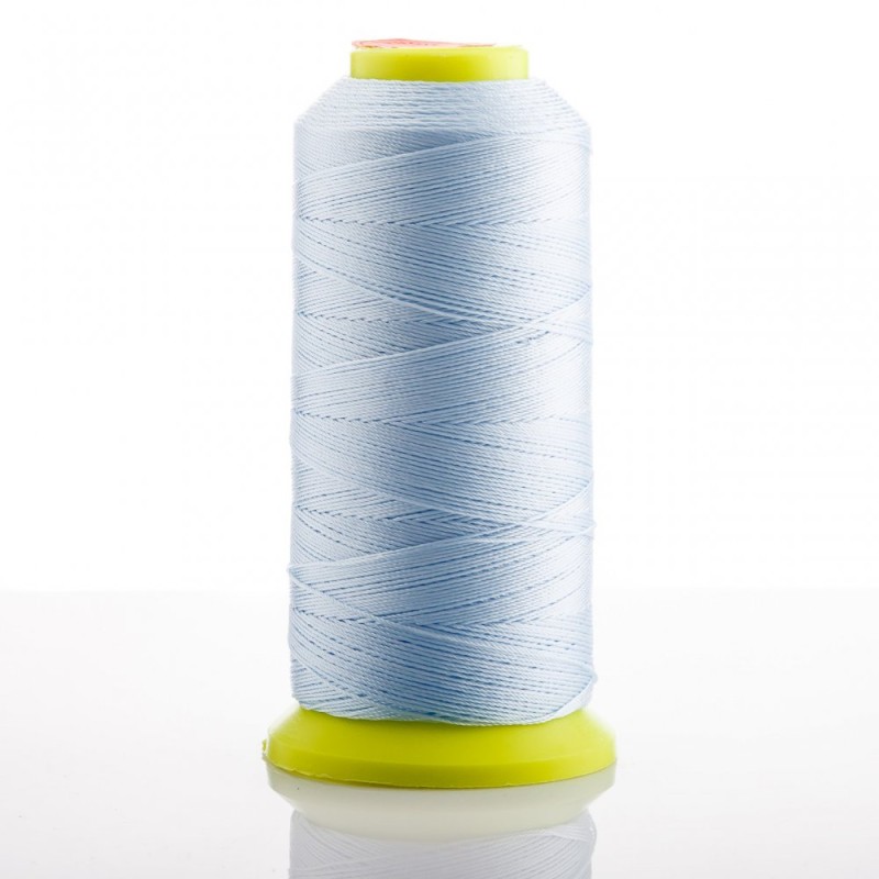 Fir de bobină din nylon, albastru deschis, diametru 0,6 mm, pentru lucru manual, 500 m