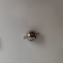 Închizătoare magnetică pentru bijuterii, 15×10 mm, culoare argintie, din metal