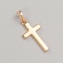 Pandant Xuping Cruce placare cu aur 18K, diametrul 24,5×12 mm+