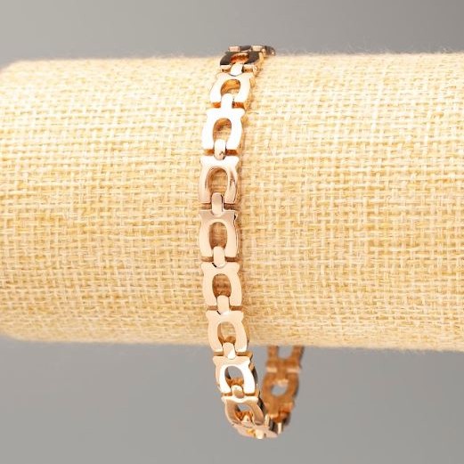 Brățară Xuping Placare cu aur 18K, lungime 20 cm, grosime de 7 mm+