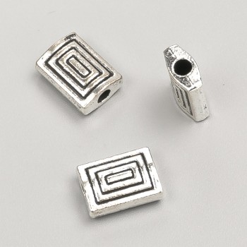 Furnitură mărgea-inserație, diametru 12×8×4 mm, 12 bucăți ±, culoare metalică "argintiu", greutate 20 g