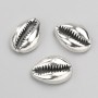 Furnitură pandantiv fără gaură Scoică 17×12×5 mm, ambalaj 10 bucăți ±, 20 g