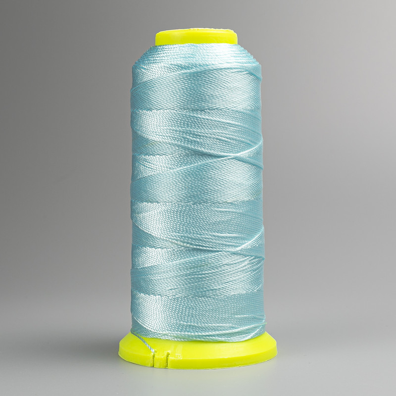 Fir de nylon turcoaz, bobinat, diametru 0,9 mm, pentru lucrări manuale, 300 m