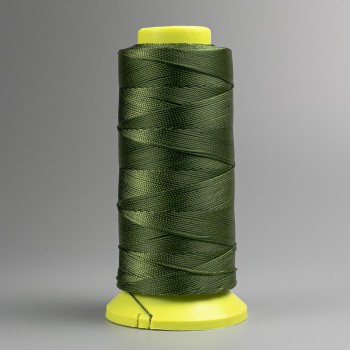 Fir nylon Verde închis, diametru 0,9 mm, pentru artizanat, 300 m