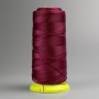 Fir capron pe bobină, culoare bordo, diametrul 0,6 mm, pentru lucru manual, 300 m