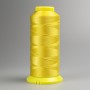 Fir de nylon pe bobină, galben, diametru 0,3 mm, pentru lucru manual, 300 m