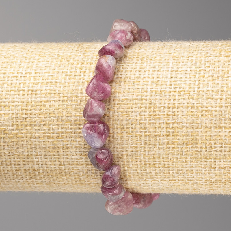 Brățară din turmalin, mărgele fațetate, diametrul 8x8 mm ±, pe elastic, lungime 18 cm+