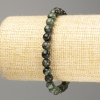 Brățară din jasper oceanic, mărgele netede, diametrul de 6,5 mm, lungime 18 cm (pe elastic)