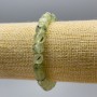 Brățară din prehnit natural, cuburi tăiate, diametrul de 8 mm, lungime 18 cm (elastic)
