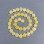 Mărgele din citrin, piatră naturală, monedă tăiată, diametrul 10×6,5 mm, ± pe șnur, lungime 39 cm+