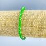 Brățară din sidef verde nuanțat, discuri, diametru 4×2 mm, lungime 18 cm (elastic)