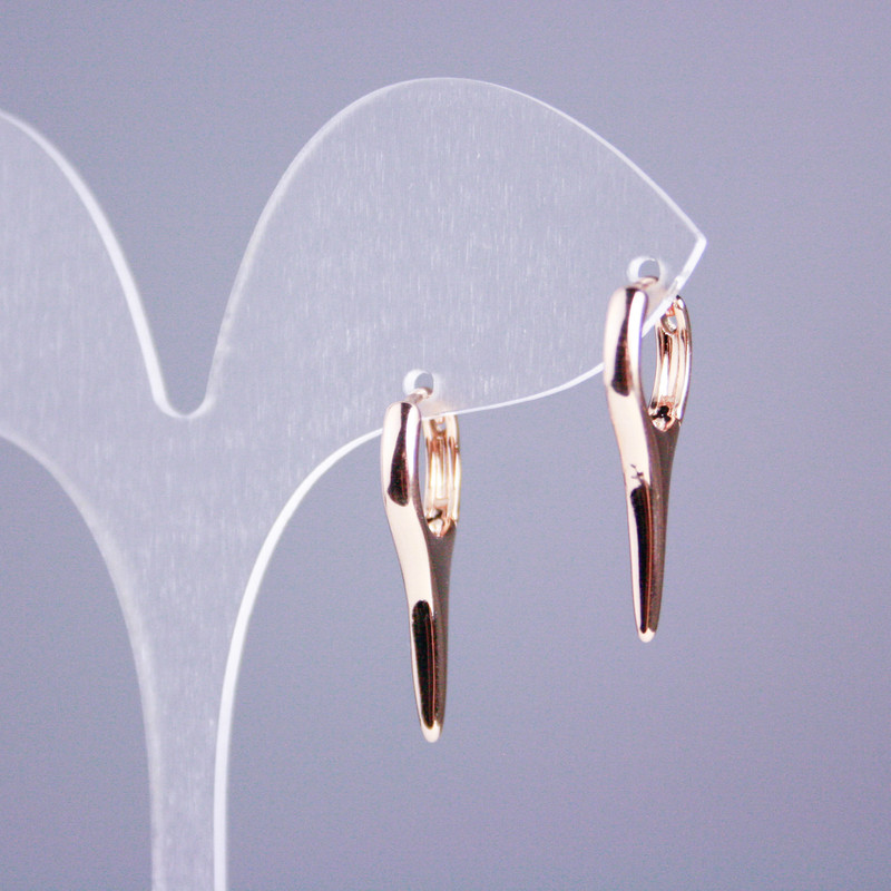 Cercei Xuping placare cu aur 18K, lungime 25 mm+