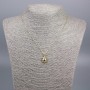 Lanț Xuping placat cu aur 18K, cu pandantiv Soare, diametrul aproximativ 17×16 mm, +- cu lanț prelungitor, lungime 53 cm+-, grosime 1 mm+-