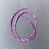 Mărgele varizit mov, fațetate, 2×4 mm, lungime aproximativă 38 cm, pe fir