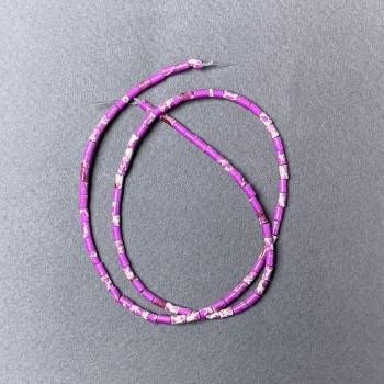 Mărgele varizit mov, fațetate, 2×4 mm, lungime aproximativă 38 cm, pe fir