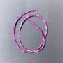 Mărgele varizit mov, fațetate, 2×4 mm, lungime aproximativă 38 cm, pe fir