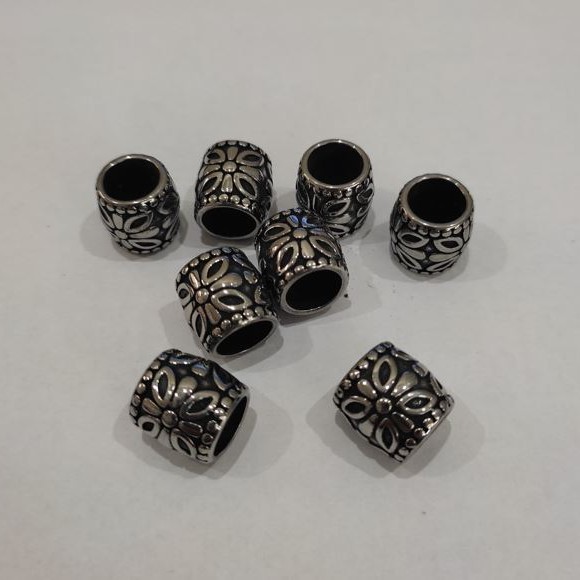 Furnitură pentru mărgea insert, diametrul interior de 12,5 mm, diametrul de 5 mm ± (preț pentru 1 bucată)