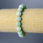 Brățară din amazonit, mărgele netede de 10,5 mm, lungime 18 cm (elastică)