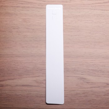Planșetă pentru brățară albă 21×3,3 cm carton