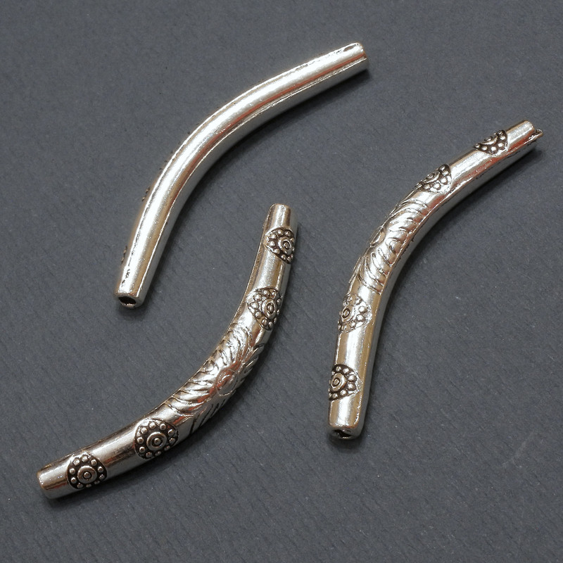 Furnitură inserție Tubuleț 4x34 mm, ambalare 5 g, 3 buc. (+ -)