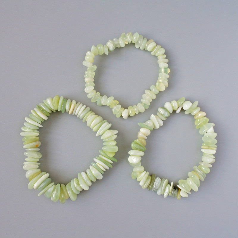 Браслет Онікс галтівка, діаметр асорті від 8х3мм до 14х3мм + -, довжина 18см + - (стрейч)