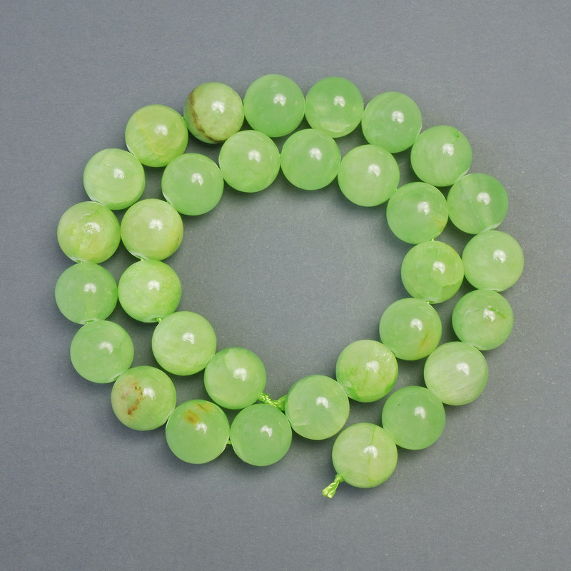 Mărgele din onix – piatră naturală, formă sferică netedă, diametru 12 mm ±, lungime 39 cm ±, pe șnur