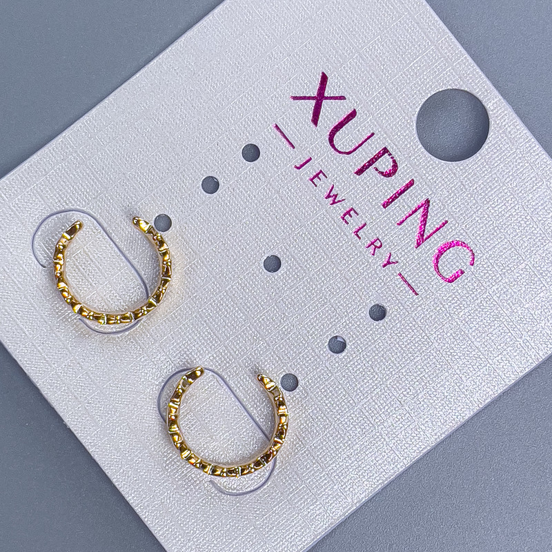 Kaf Xuping 11x3mm+- placat cu aur 18K