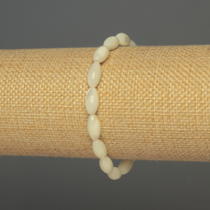 Brățară din sidef «Boabe»