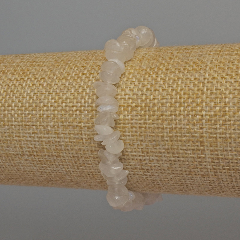 Brățară din adularit – fragmente, diametrul 7×2 mm, lungime 18 cm, pe elastic