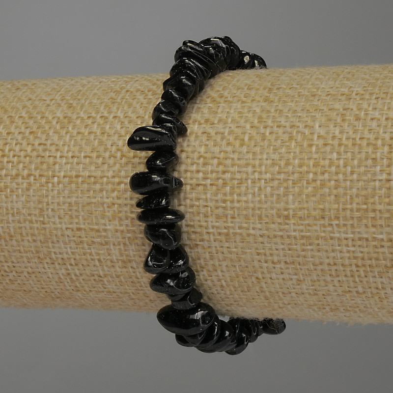 Brățară din agat, fragmente, diametru 6-12×3-6 mm, lungime 18 cm, elastică