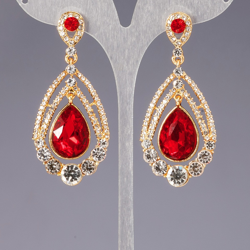 Cercei cu cristale «lustre» «șandeliere» «Anturaj»